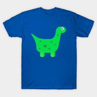 Adorable Green Dino Cartoon T-Shirt